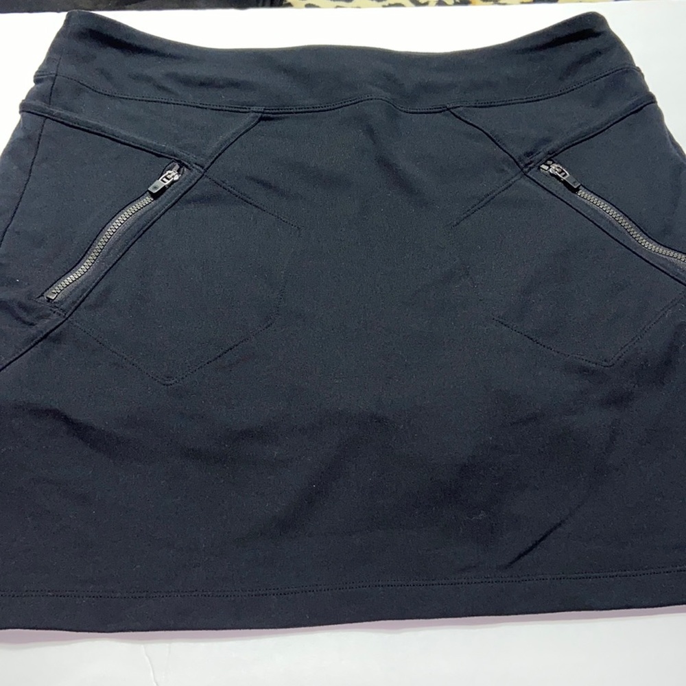 Black Athleta Skirt with Shorts